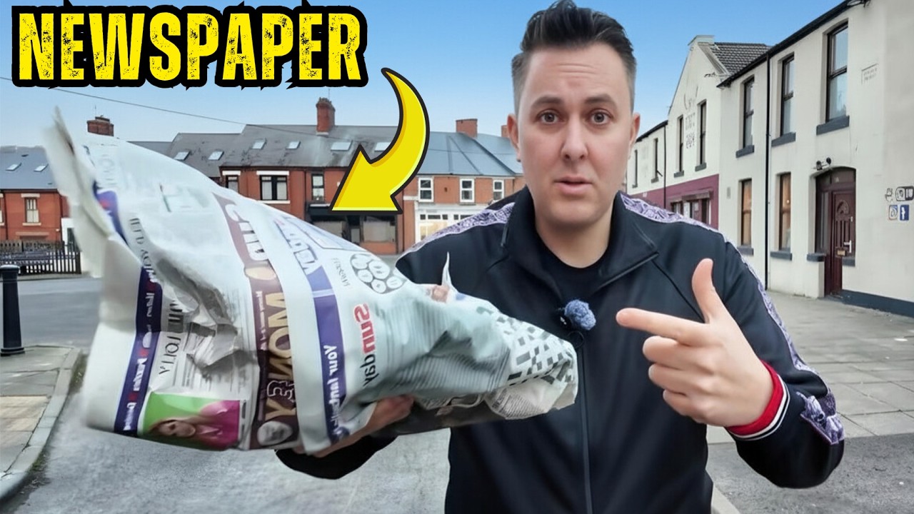 The Shop TRAPPED IN TIME Selling Fish & Chips in NEWSPAPER!