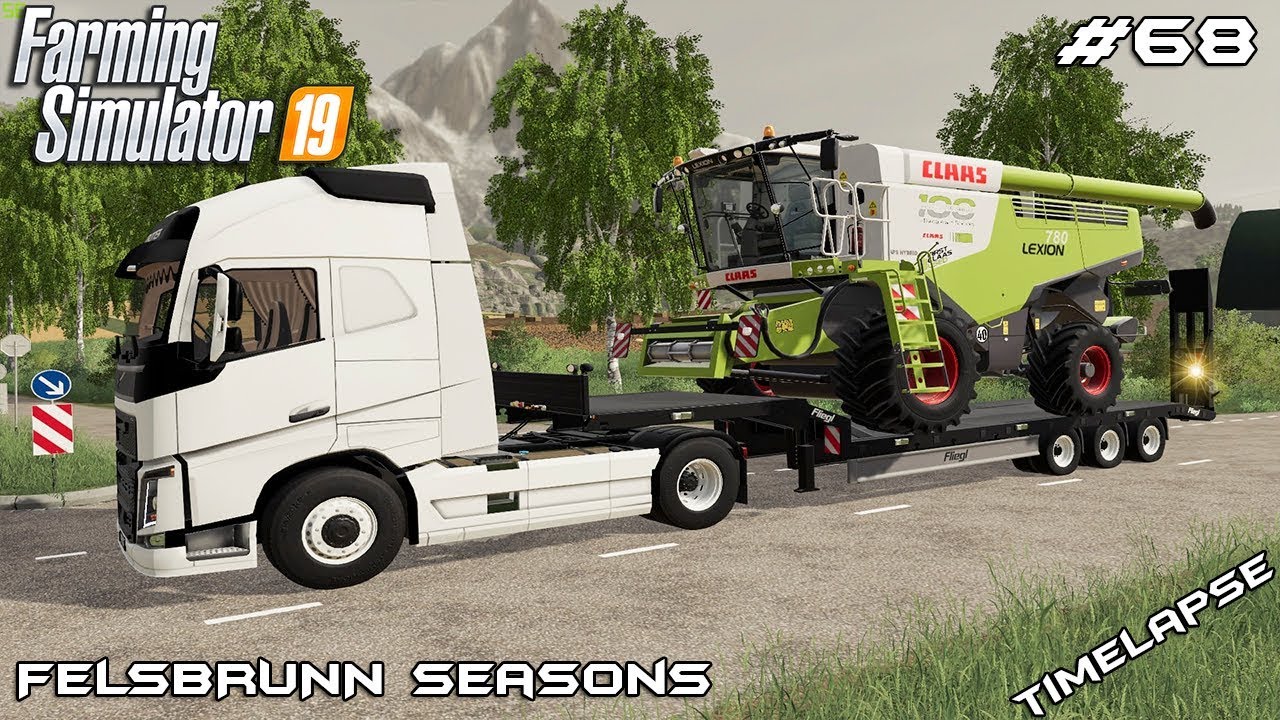 New harvester & harvesting oats | Animals on Felsbrunn Seasons | Farming Simulator 19 | Episode 68