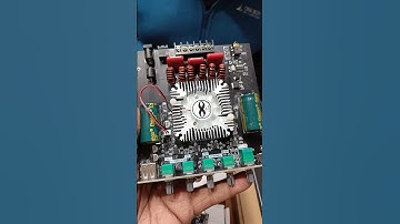 ZK-HT21 class D Amplifier | full video link this description. #eleyaselectronics #amplifier #viral