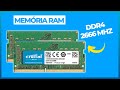 Impulsione seu Notebook | Memoria Crucial - Analise - 8GB DDR4