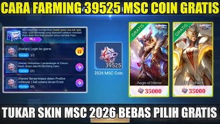 HOW TO GET 39000 FREE MOBILE LEGENDS MSC COINS 2026! REDEEM MSC SKINS OF YOUR CHOICE FOR FREE screenshot 5