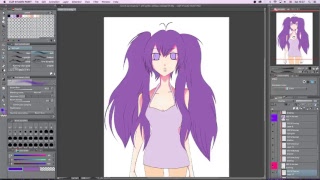 LIVE [CLIP STUDIO PAINT] Cel Shading, Colouring screenshot 5