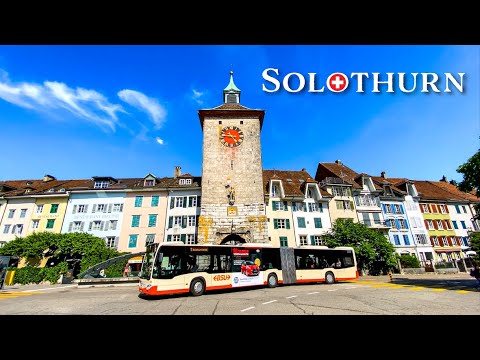 Solothurn is Switzerland's most beautiful Baroque town! 🇨🇭 Summer walking tour