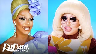 The Pit Stop S13 E10 | Trixie Mattel & Nicky Doll Talk Makeover Week | RuPaul's Drag Race