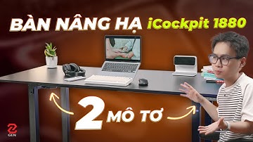 Review bàn nâng hạ iCockpit FEL 1880 - chỉ hơn 3 triệu