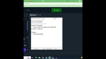 touch command in Linux | Linux Tamil #shorts