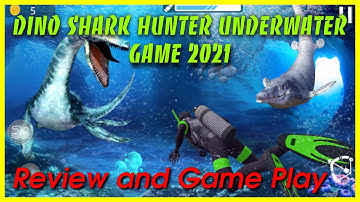 Dino shark hunter underwater game 2021 Review and game play level 1 to 4 #shark #Hunting #game