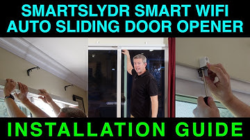 Installation Process of SmartSlydr Smart WiFi Sliding Door Automatic Opener
