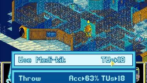 X-COM TFTD Tips & Tricks - P15 Medikit Wallhack