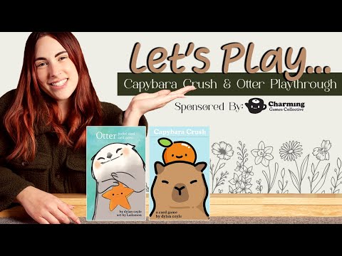 Let's Play... Capybara Crush & Otter! | Solo Playthrough Livestream