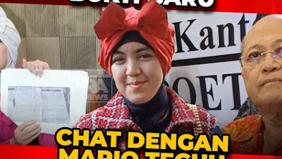 SYARAH ISTRI SUNYOTO BEBERKAN BUKTI CHAT DENGAN MARIO TEGUH