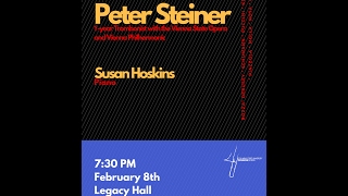 Live: Peter Steiner, trombone; Susan Hoskins, piano from Legacy Hall at Columbus State University