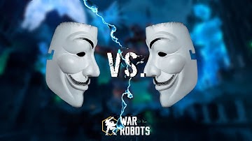 Two hackers killed each other | War robots game [WR]
