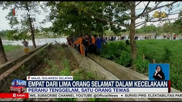 Perahu Tenggelam, Satu Orang Tewas di Wajo, Sulawesi Selatan