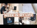 Productive University Week in my Life | Online Classes, Post-Op Routine + Dean&#39;s List Ceremony