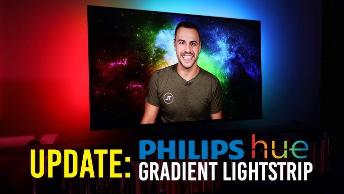 Review  Philips Hue Play Gradient Lightstrip: la cinta de luz inteligente  que llevará a tu TV al siguiente nivel – Publimetro Colombia