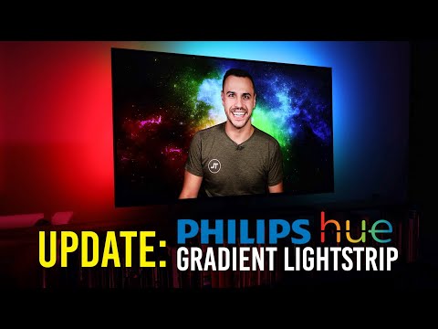 Philips Hue Gradient Lightstrip Update - Tips u0026 Tricks