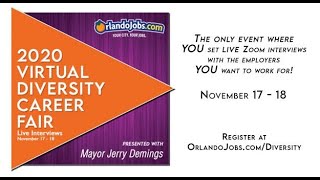 Virtual Diversity Job Fair - Job seekers guide to setting video interviews directly with employers.