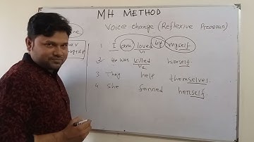 Voice Change (Reflexive Pronoun)