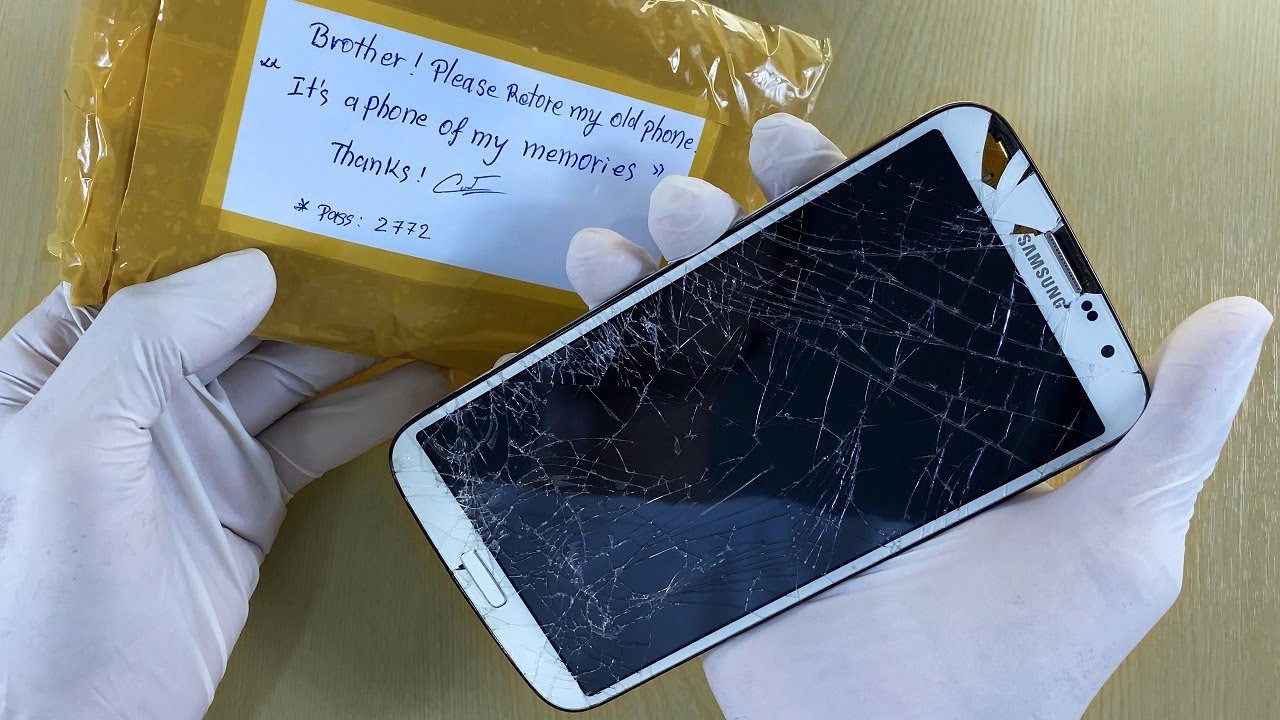  New Update  A phone of memories😱 | Restoration Old Destroyed Phone | Restore Broken Samsung Galaxy Mega