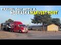 Travel Day 🚚 // A unique Harvest Host stop in Nebraska // RVing North America