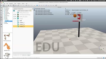 CoppeliaSim: Importing CAD file and writing code