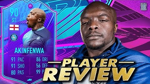 90 END OF AN ERA AKINFENWA REVIEW! EOAE PREMIUM SBC  - FIFA 22 ULTIMATE TEAM