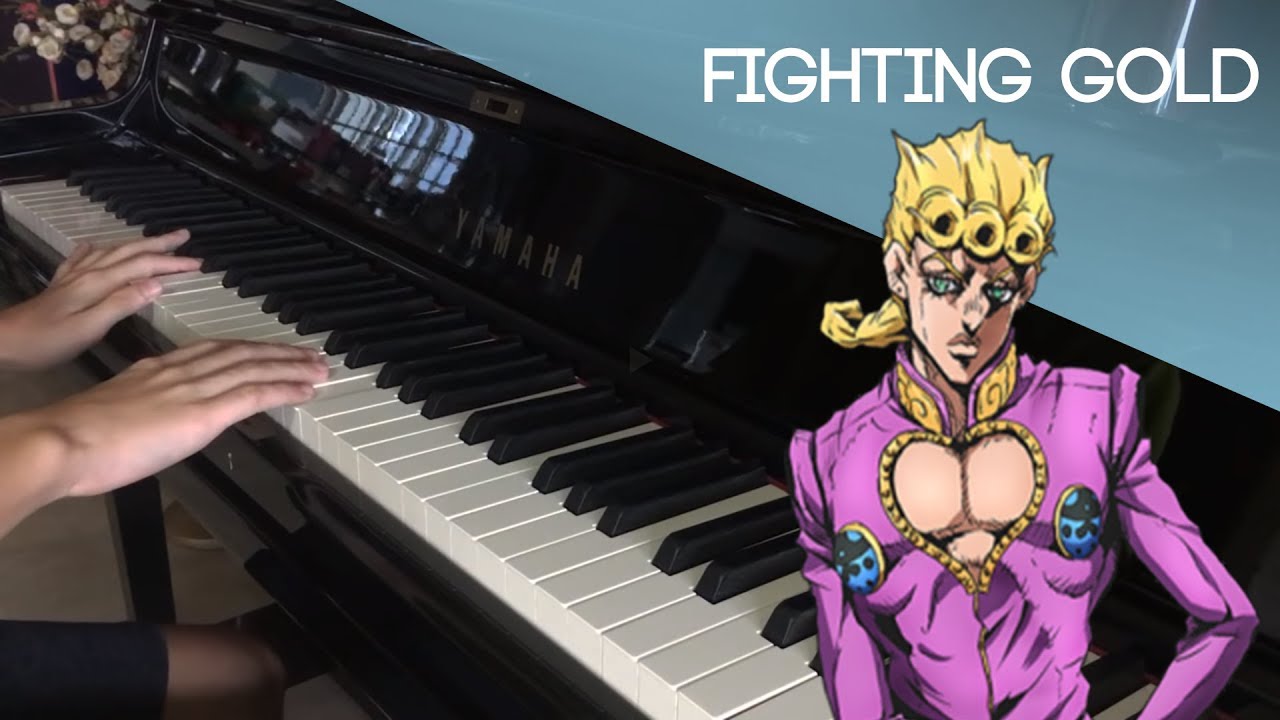 JoJo's Bizarre Adventure: Golden Wind OP | Coda - Fighting Gold Piano