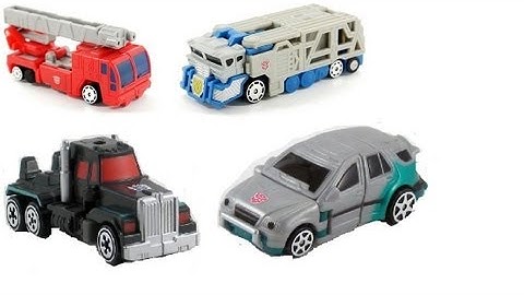 RID SpyChangers: Scourge, Prime, Ultra Magnus & Wildrider