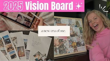 2025 Vision Board & Unique Goal Setting Tips