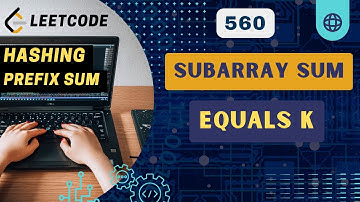 Subarray Sum Equals K | Leetcode 560 | Hashing | Prefix Sum | C++