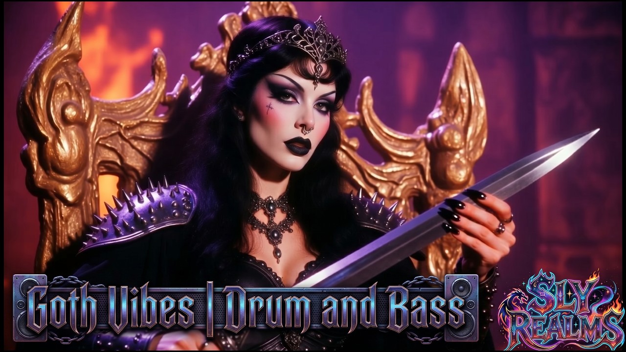 Naqsh-e Rustam | 80s Dark Fantasy Music & Goth Vibes (Drum and Bass)