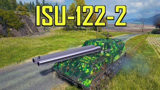 ISU-122-2 - 7.6k Damage 8 Kills. Best Double-barrel gun
