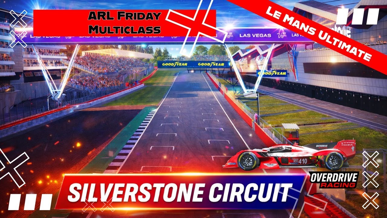 OVERDRIVE RACING | LMU | ARL Multiclass Series S9R3 | !discord