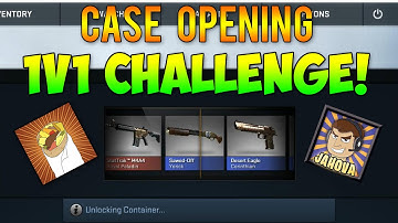 CS GO - Case Opening 1v1 Ft. Jahova! (50 Cases Each - Winner Takes All!)