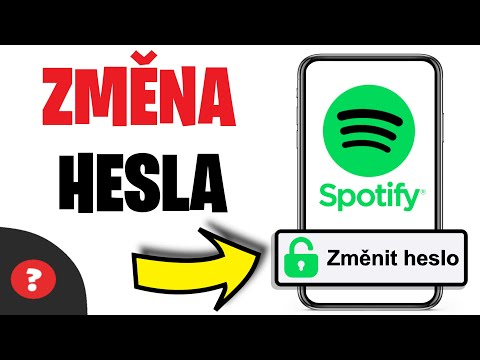 Jak ZMĚNIT HESLO na SPOTIFY | Návod | Spotify  / MOBIL