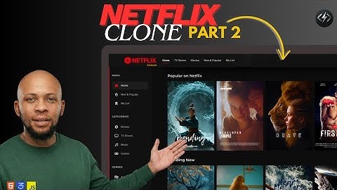 Build Netflix Clone 2025 with HTML & CSS (Part 2) –  CSS Full course|Frontend projects