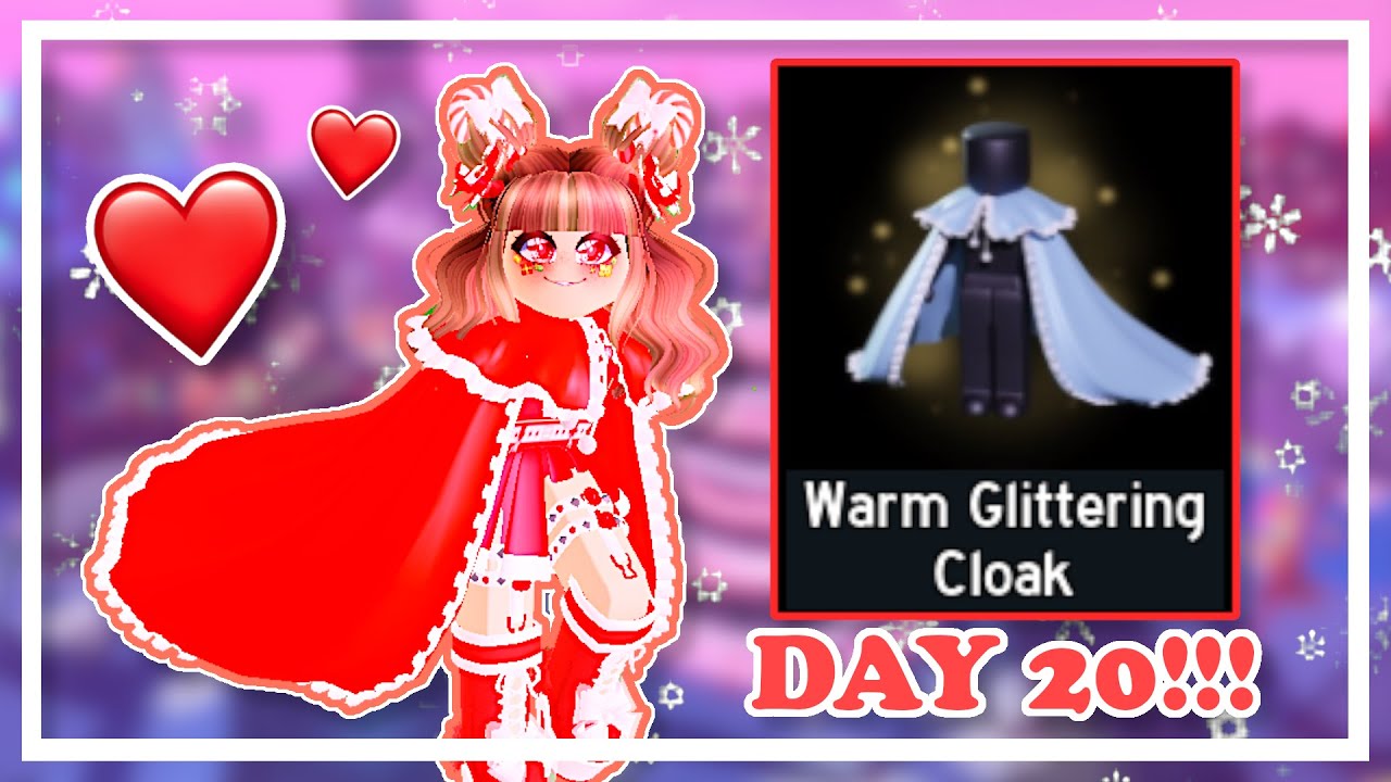 [ DAY 20! ] 😍 ️ NEW CLOAK IN CHRISTMAS GIFTING EVENT! // Roblox Royale