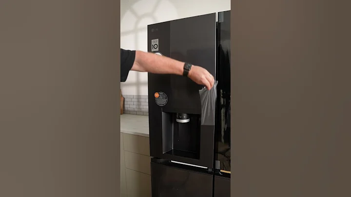 LG InstaView Fridge Unboxing