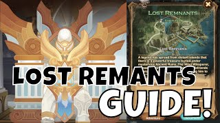 LOST REMNANTS - FAST GUIDE - VOYAGE OF WONDERS! [FURRY HIPPO AFK ARENA]
