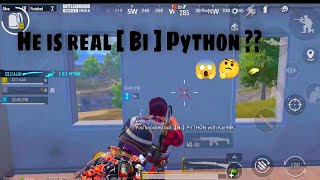 He is real [ Bi ] Python  || SPELLr8 || BGMI Montage