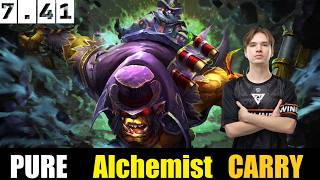 🤯PURE [Alchemist] CARRY 7.41 - DOTA 2 HIGHEST MMR MATCH#dota2    #dota2gameplay