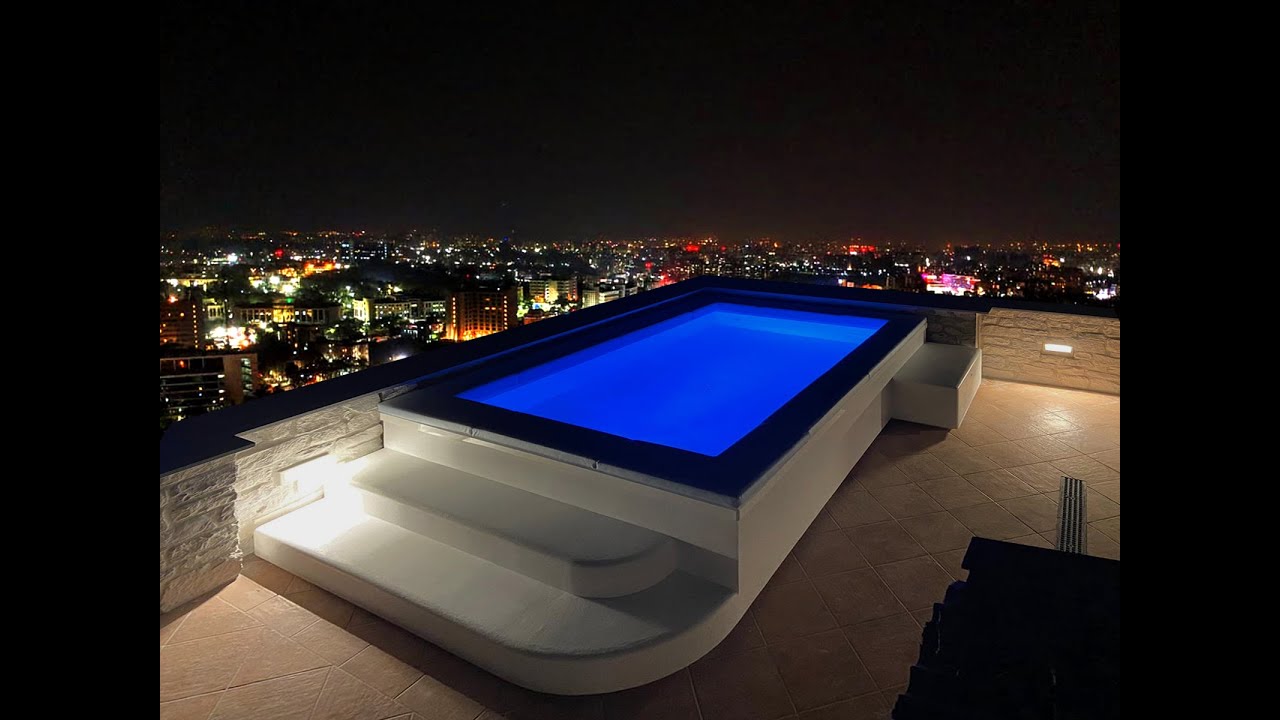 Piscina o mini piscina modello Spa Space® ideale per terrazzo-attico-veranda-giardino.