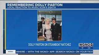 Dolly Parton filmed a variety show aboard the Steamboat Natchez in New Orleans