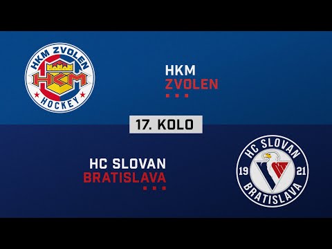 17.kolo HKM Zvolen - HC Slovan Bratislava HIGHLIGHTS