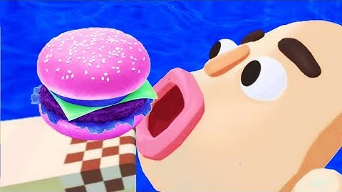 Sandwich Runner Gameplay Walkthrough New Update All Level (iOS, Android) Ep24