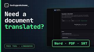 How to Translate a Word, PDF or Subtitle File Offline for Free screenshot 4
