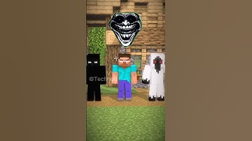 minecraft herobrine funny sigma short 🤣🗿 #minecraft #memes #technogamerz #gamerfleet #proboiz95