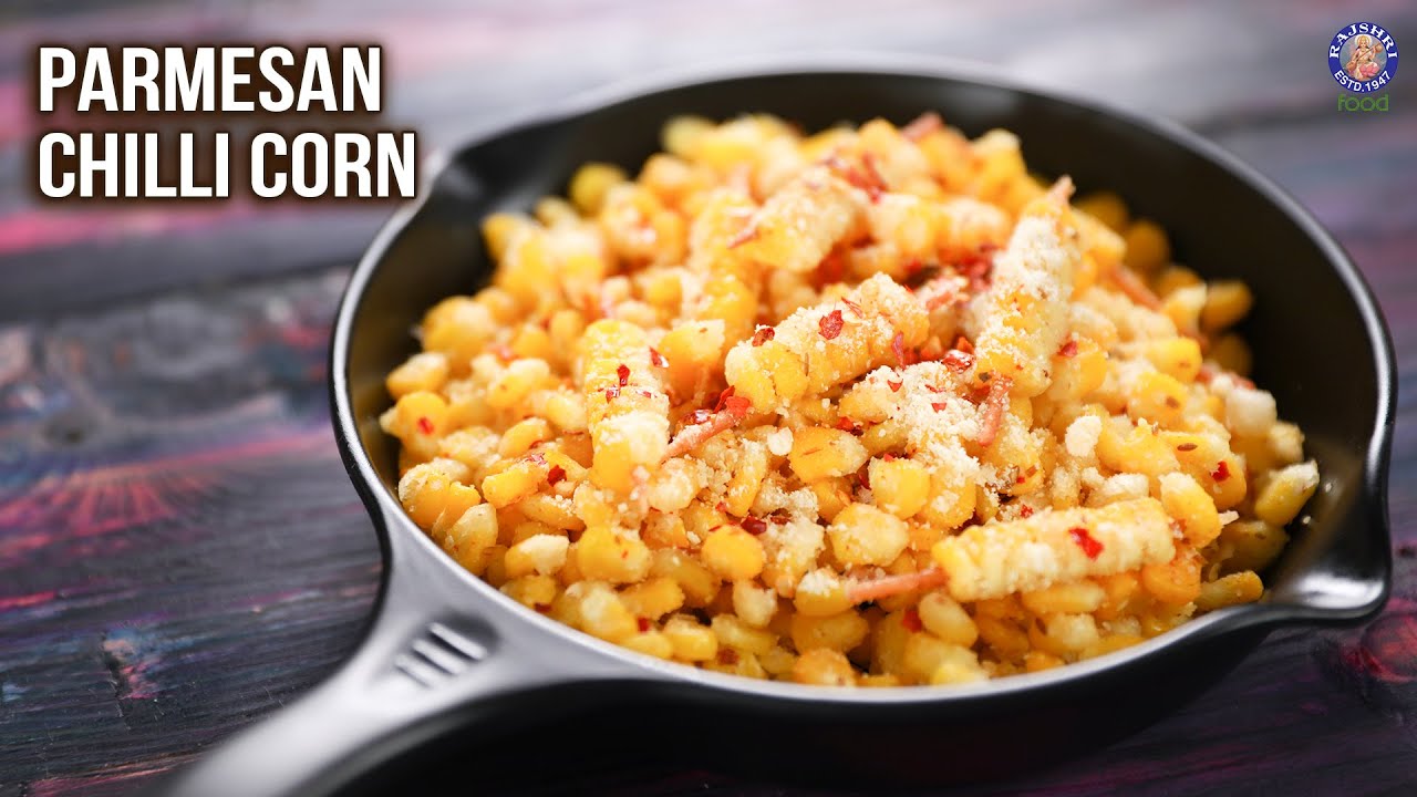 Parmesan corn chili fries
