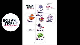 Story Elements Dice Game with Graphic Organizer | Roll a Story | Story Starters
